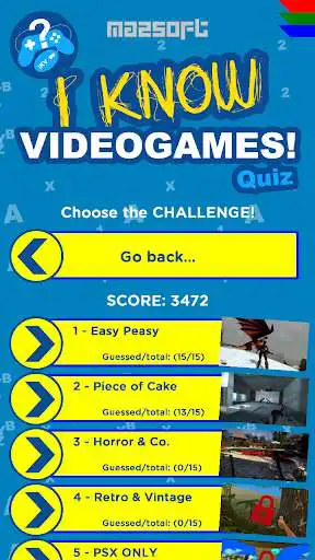 Play I Know Videogames Quiz as an online game I Know Videogames Quiz with UptoPlay