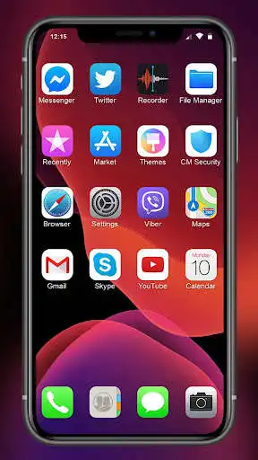 Play iLauncher Phone 11 Max Pro OS 13 Black Theme as an online game iLauncher Phone 11 Max Pro OS 13 Black Theme with UptoPlay