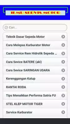 Play Ilmu Servis Sepeda Motor