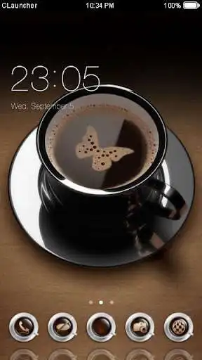 Play I Love Coffee Theme C Launcher  and enjoy I Love Coffee Theme C Launcher with UptoPlay