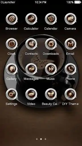 Play I Love Coffee Theme C Launcher as an online game I Love Coffee Theme C Launcher with UptoPlay