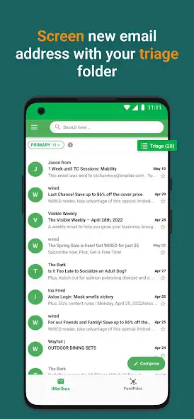 Play iMailair - Organized email as an online game iMailair - Organized email with UptoPlay