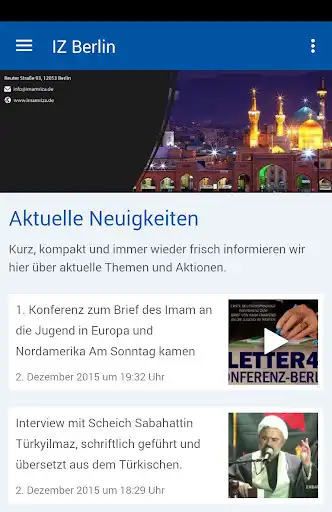 Play Imam Riza Berlin  and enjoy Imam Riza Berlin with UptoPlay