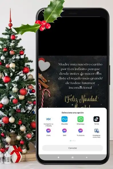 Play Imágenes de Frases de navidad as an online game Imágenes de Frases de navidad with UptoPlay