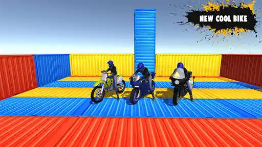 Play Impossible Bike Stunt - Bike Racing as an online game Impossible Bike Stunt - Bike Racing with UptoPlay