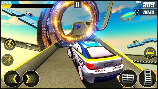 Play Impossible Car Driving: Stunt Car 2020 as an online game Impossible Car Driving: Stunt Car 2020 with UptoPlay