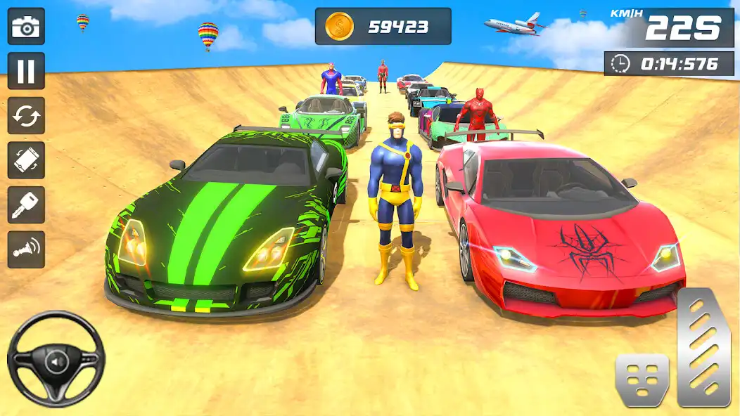 Play Impossible Car Stunt Master 3D  and enjoy Impossible Car Stunt Master 3D with UptoPlay