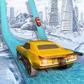 Free play online Impossible Stunts Car Mega Ramp Ice Racing APK