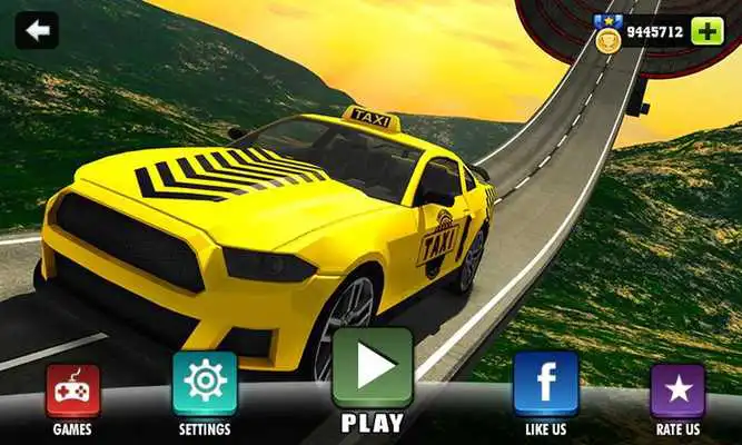 Play Impossible Taxi Driving Simulator Tracks