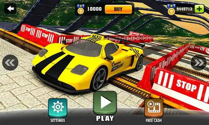 Play Impossible Taxi Driving Simulator Tracks