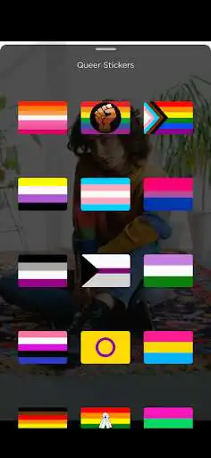 Play Inclusive - Gay animated stickers and queer pride  and enjoy Inclusive - Gay animated stickers and queer pride with UptoPlay