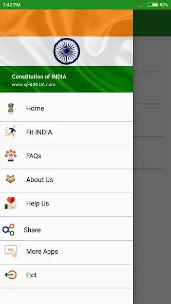 Play INDIA Constitution  and enjoy INDIA Constitution with UptoPlay