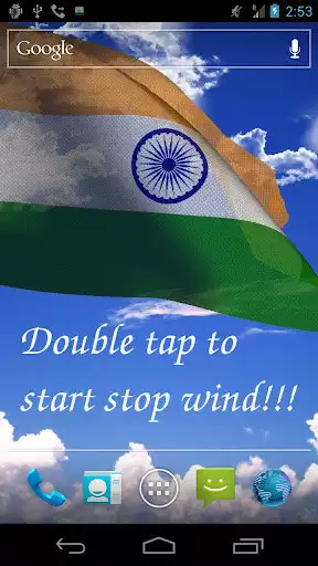 Play India flag  and enjoy India flag with UptoPlay