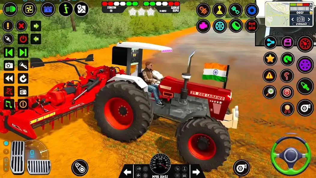 Play Indian Farming Tractor Game  and enjoy Indian Farming Tractor Game with UptoPlay