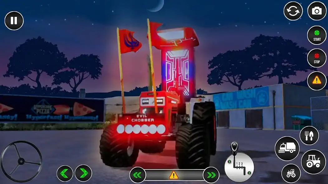 Play Indian Farming Tractor Game as an online game Indian Farming Tractor Game with UptoPlay