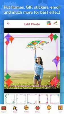 Play Indian Festival Photo Frame: Happy Republic Day