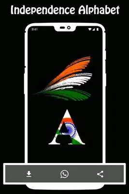 Play Indian Flag Letter Photos