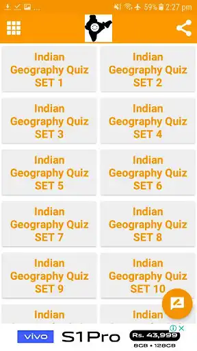 Play Indian Geography Quiz as an online game Indian Geography Quiz with UptoPlay