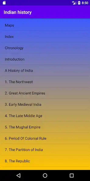 Play Indian History -  Handbook as an online game Indian History -  Handbook with UptoPlay