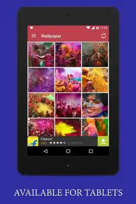 Play Indian Holi Fun Song Wallpaper