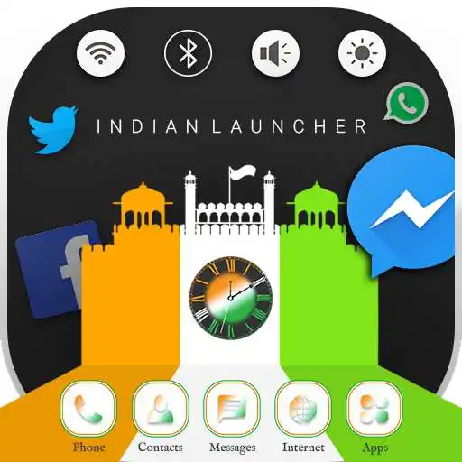 Free play online Indian Launcher APK