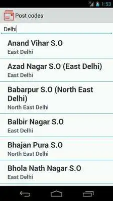 Play Indian Post codes