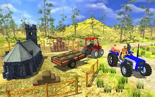 Play Indian Tractor Driving Game 3D as an online game Indian Tractor Driving Game 3D with UptoPlay