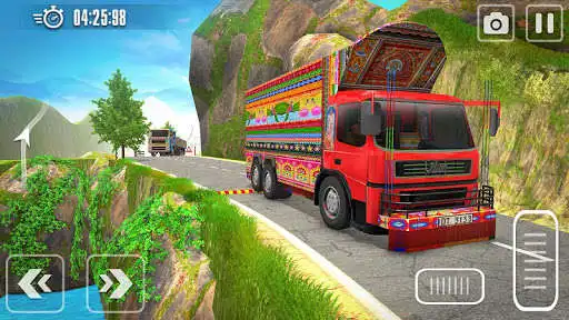 Play Indian Truck Driver Game as an online game Indian Truck Driver Game with UptoPlay
