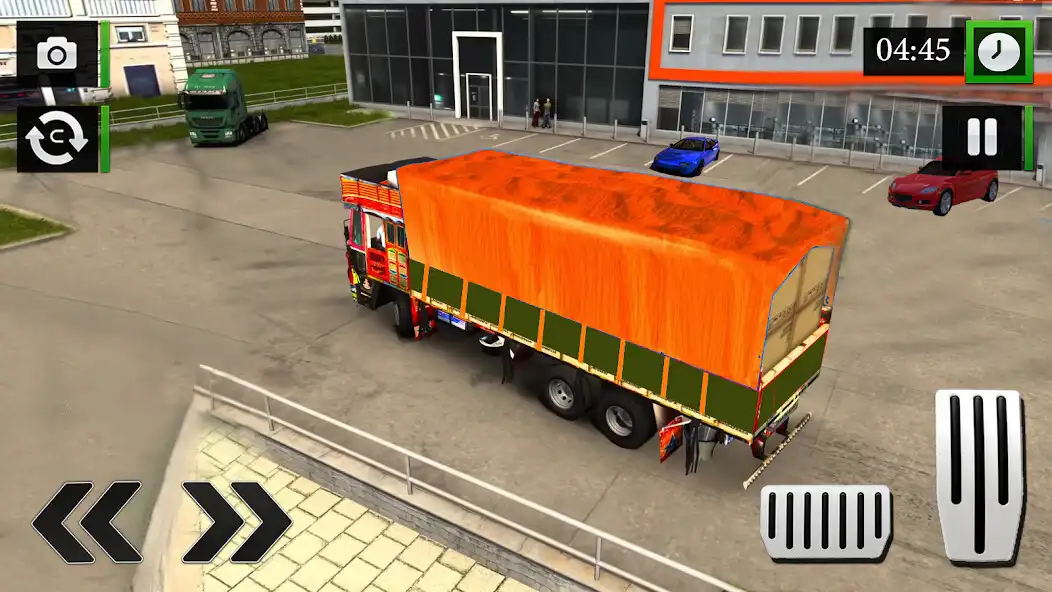 Play Indian Truck Driving Game 2023 as an online game Indian Truck Driving Game 2023 with UptoPlay