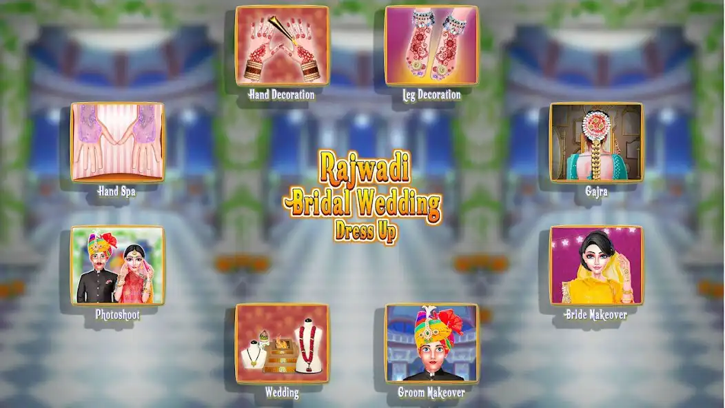 Play Indian Wedding SalonHand Art as an online game Indian Wedding SalonHand Art with UptoPlay