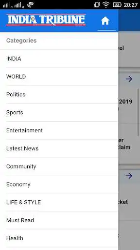 Play India Tribune as an online game India Tribune with UptoPlay