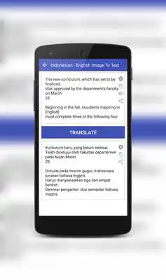 Play Indonesian - English Image To Text