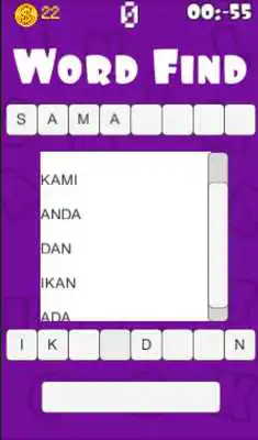 Play Indonesian Word Find