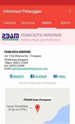 Play Informasi Pelanggan PDAM Kota Parepare