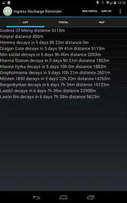 Play Ingress Recharge Reminder