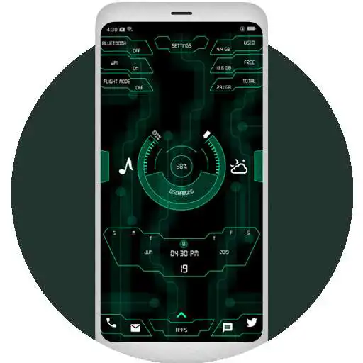 Play Innovation hi-tech launcher APK