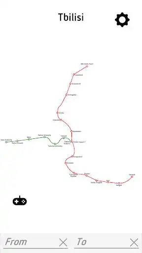 Play Interactive map of Tbilisi Metro (Subway)  and enjoy Interactive map of Tbilisi Metro (Subway) with UptoPlay