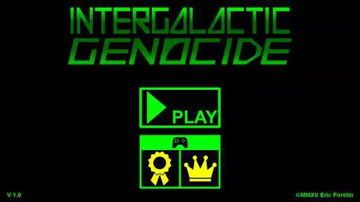 Play Intergalactic Genocide