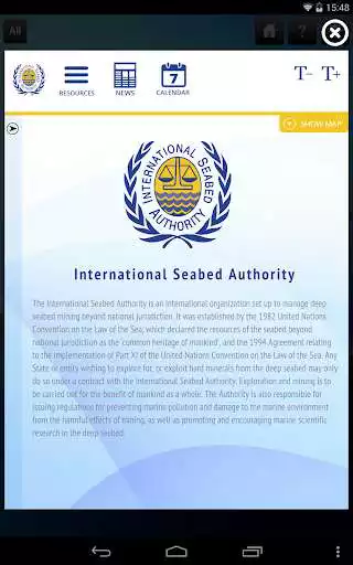 Play International Seabed Authority