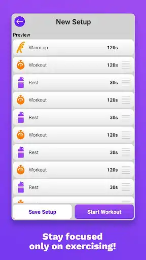 Play Interval Timer Stopwatch for HIIT & Tabata Workout as an online game Interval Timer Stopwatch for HIIT & Tabata Workout with UptoPlay