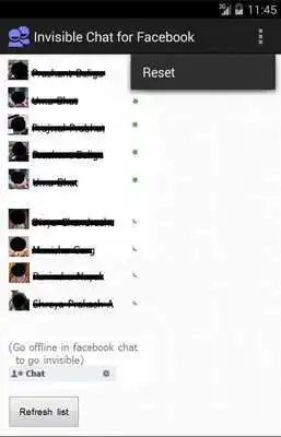 Play Invisible Chat for Facebook