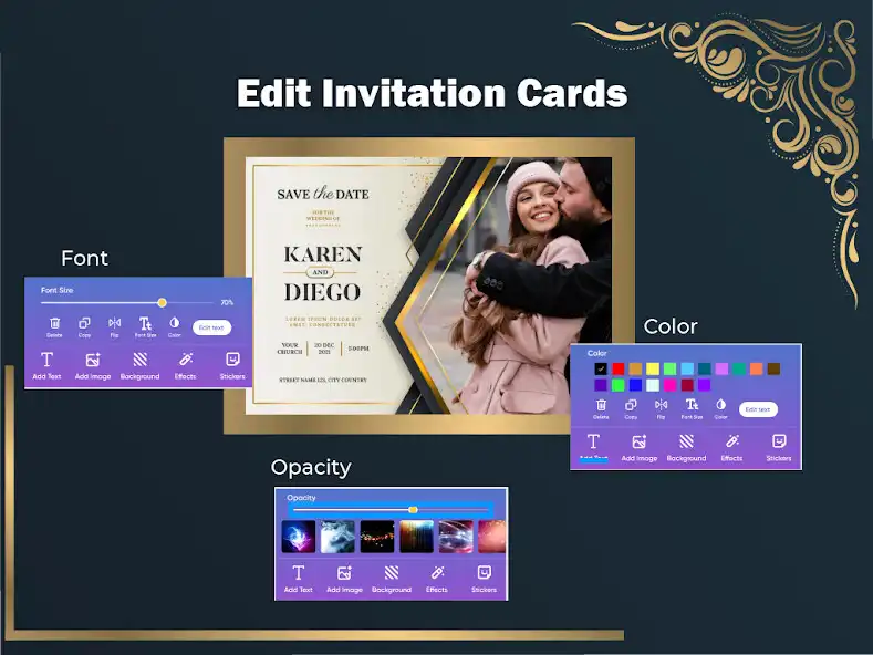 Play Invitation Card Maker Design  and enjoy Invitation Card Maker Design with UptoPlay