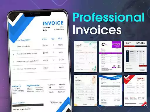 Play Invoice Maker : Bill Creator as an online game Invoice Maker : Bill Creator with UptoPlay