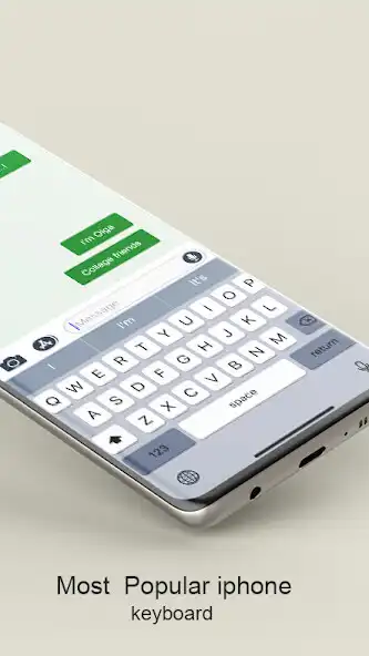 Play iOS 14 Style Keyboard Theme as an online game iOS 14 Style Keyboard Theme with UptoPlay