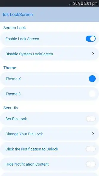 Play iOS Lock Screen : iLock as an online game iOS Lock Screen : iLock with UptoPlay