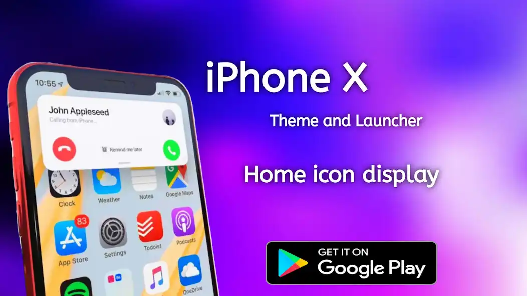 Play iPhone X Launcher And Theme  and enjoy iPhone X Launcher And Theme with UptoPlay