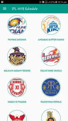 Play IPL Schedule 2018 (Live Score)