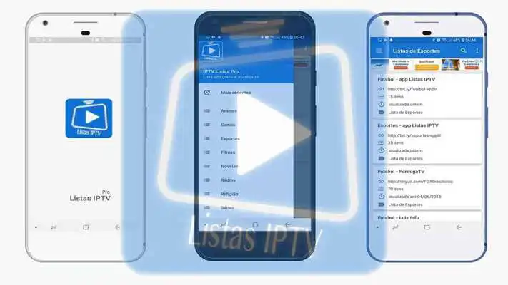 Play IPTV Lists Pro App - Free