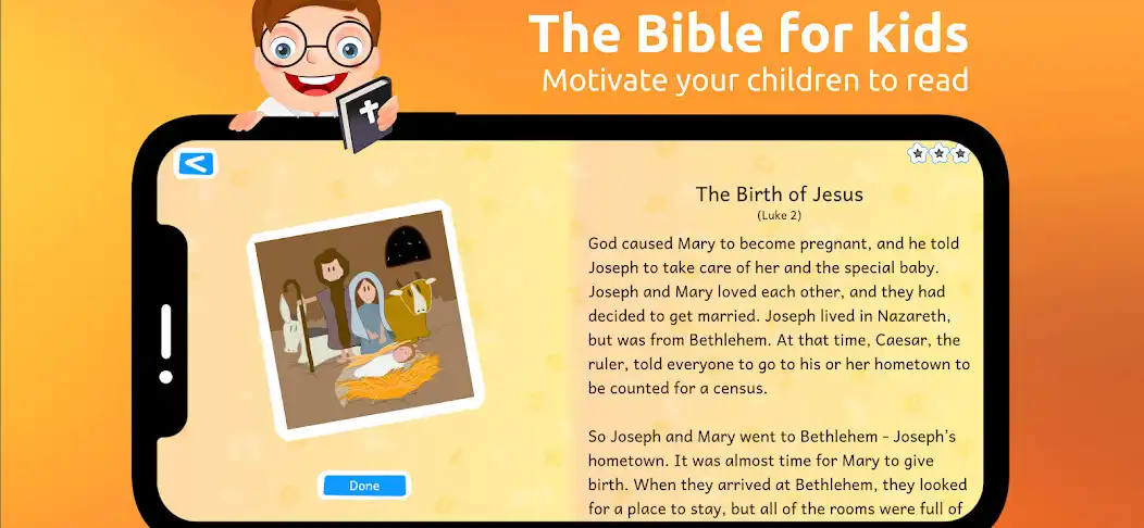 Play I Read: The Bible app for kids  and enjoy I Read: The Bible app for kids with UptoPlay