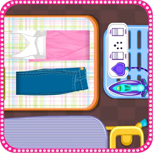 Run free android online Ironing clothes girls games APK